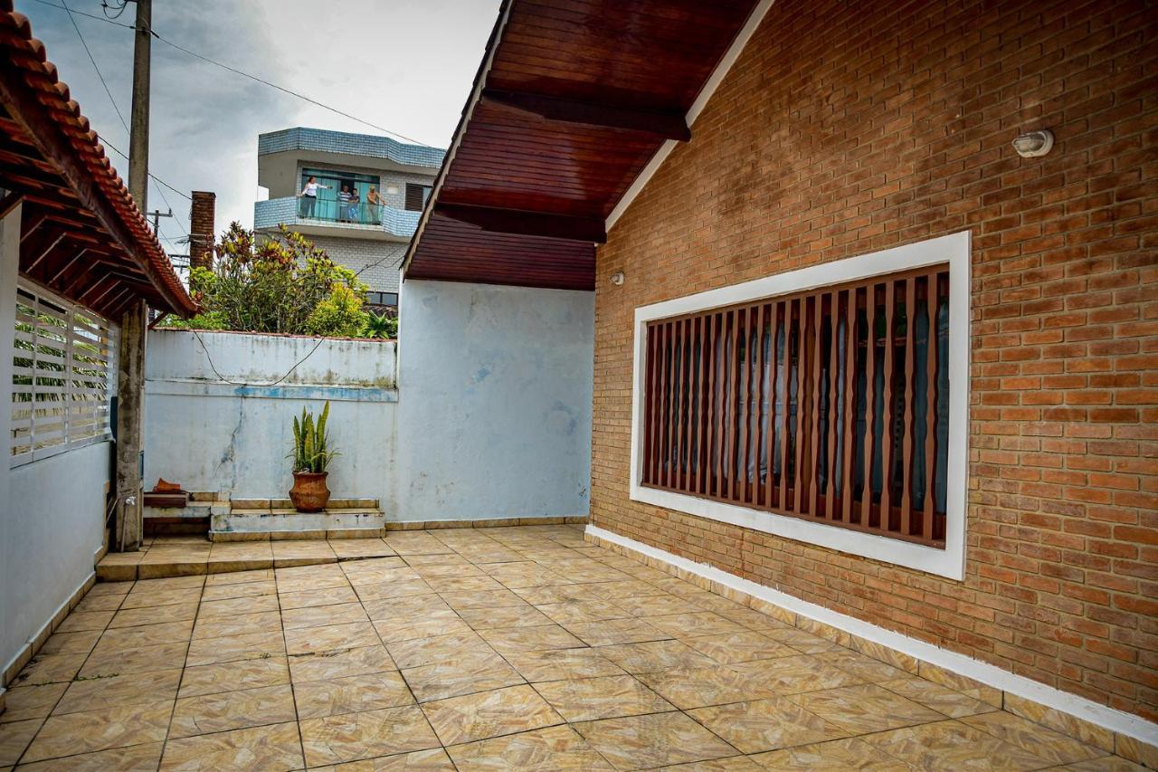 Otima Casa Com Wi-Fi A 350M Da Praia De Peruibe Sp Exterior foto