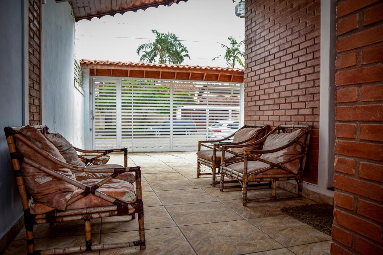 Otima Casa Com Wi-Fi A 350M Da Praia De Peruibe Sp Exterior foto